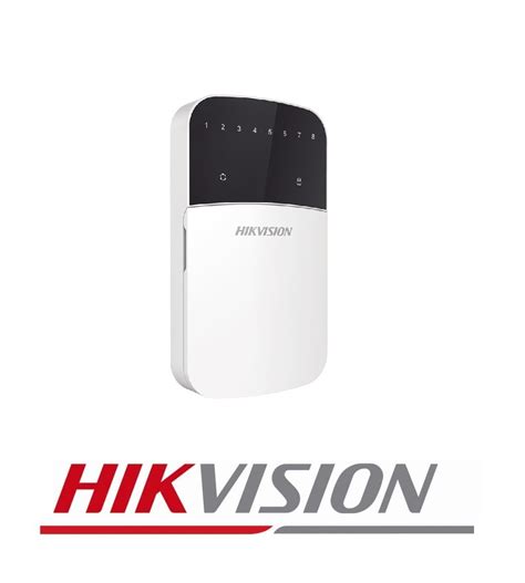 Ds Pkg H8L Hikvision Teclado Led 8 Zonas Alarma Cableado Hikvision