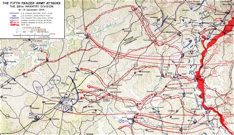 Bastogne 1944 Map