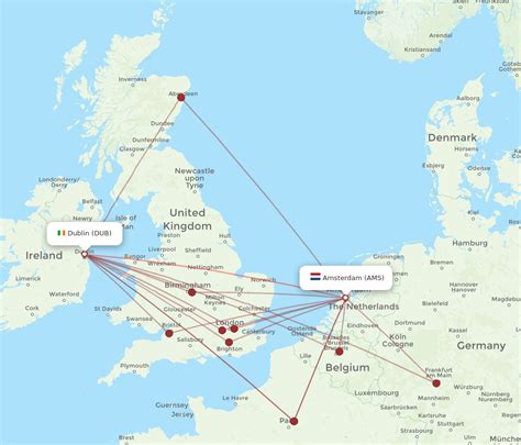 Ryanair Airline Routes Fr Map Flight Routes