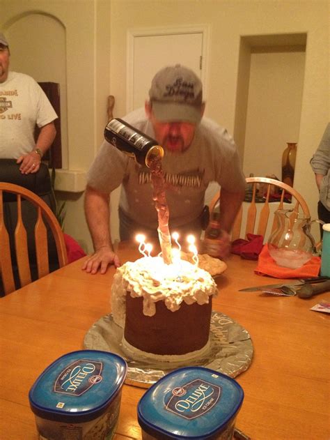 This Floating Beer Can Cake Was The Coolest Cake Ever Fun To Make Too Beer Can Cakes