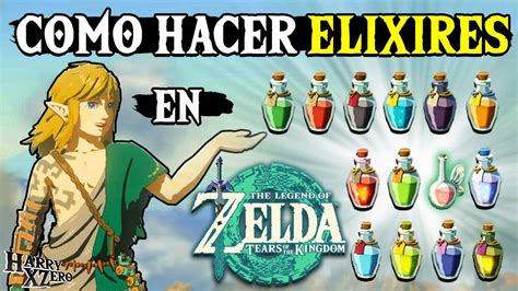 Como Hacer Todos Los Elixires En Zelda Tears Of The Kingdom Youtube