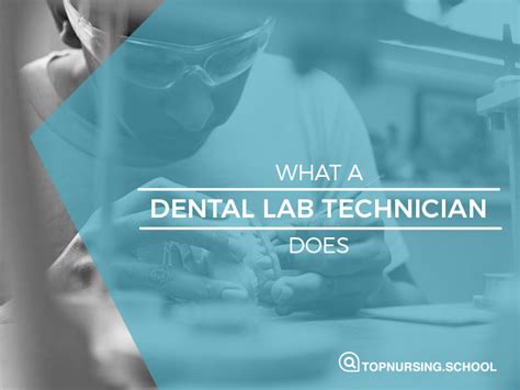 What Does a Dental Lab Technician Do? | Top Nursing School