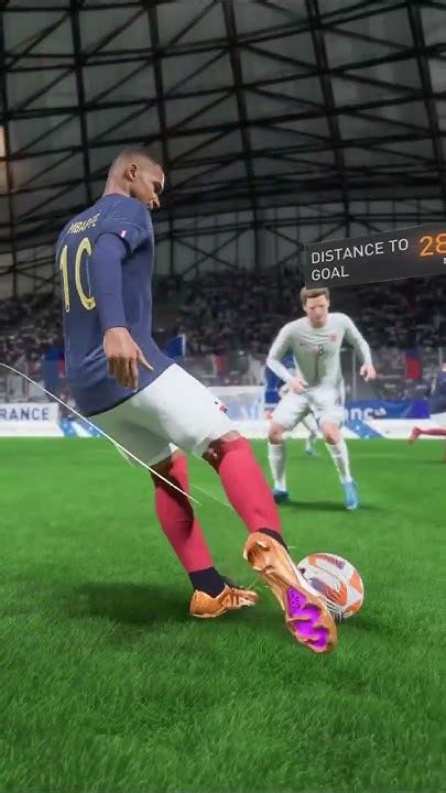 Kylian Mbappe Power Shot 🚀 Goal Mbappe Kylianmbappe Fifa23 Football Shorts Youtube