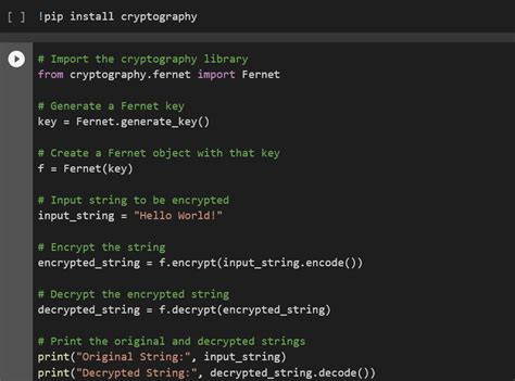 Encrypt And Decrypt Strings In Python Using Cryptography And Rsa Method Hot Sex Picture