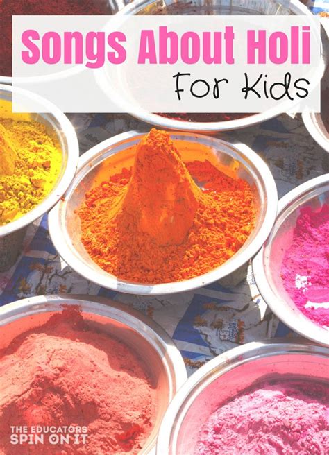 Songs About Holi for Kids to Celebrate the Festival of Color