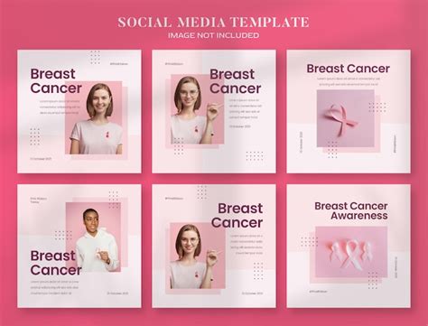 Premium Psd Breast Cancer Awareness Month Social Media Banner And