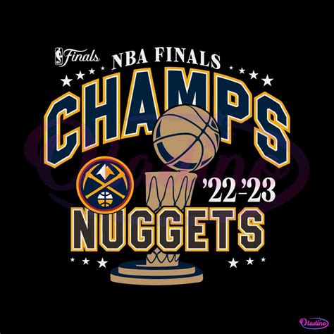 Denver Nuggets Nba Champions 2023 Svg Graphic Design File