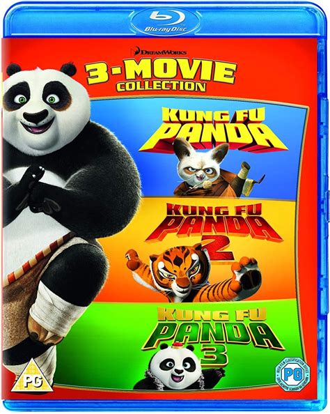 Kung Fu Panda 3 Movie Collection Bd [blu Ray] [2018] [region Free