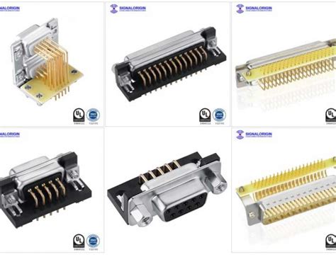 Types Of D Sub Connectors And Their Uses SIGNALORIGIN