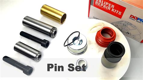 Knorr SN6 SN7 Caliper Repair Kits Guide Pin Set K000472 YouTube