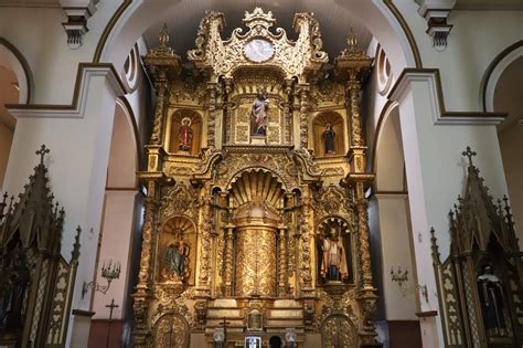 Iglesia de San José reconocida por su famoso Altar de Oro