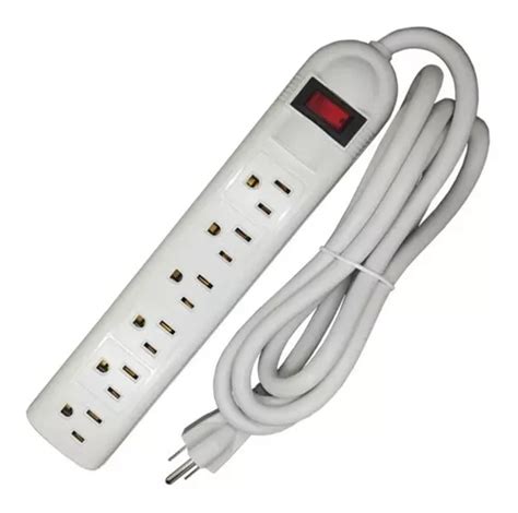 Regleta Electrica De 6 Tomas Multitoma MercadoLibre