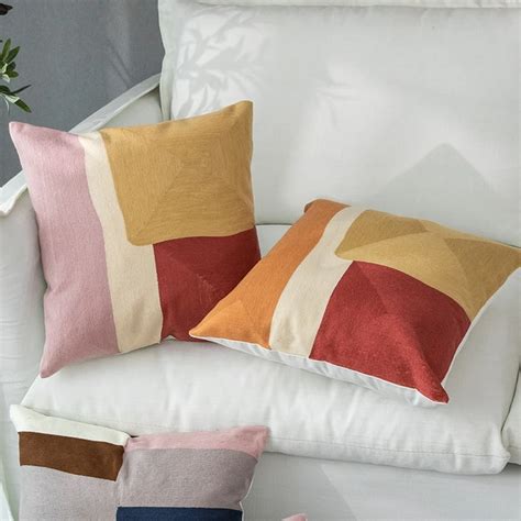 Aesthetic Earthy Cushion Covers Almofadas Bordadas Travesseiros