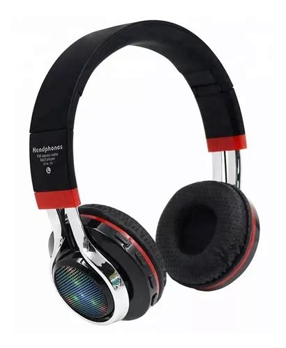 Auriculares Inalámbricos Bluetooth Led Rgb Fm Function