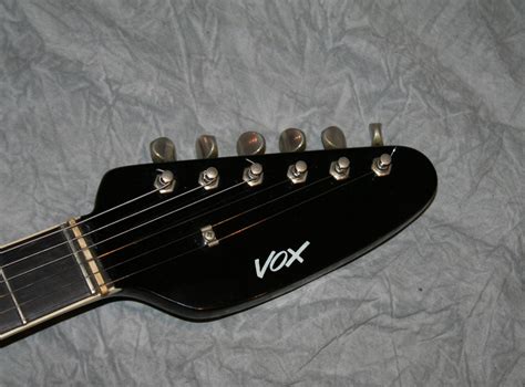 Vox Phantom Vi 1960s Black Guitar For Sale Garys Classic Guitars