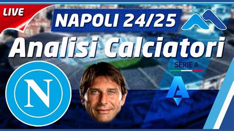 Live CALCIOMERCATO Da Fare Analisi Tecnico Tattica Napoli 2024