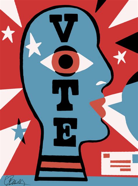 Anonymous Get Out The Vote Poster Cps All City Visual Arts Exhibitions