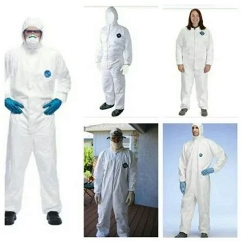 DuPont Tyvek 400 TY127S Protective Coverall With Hood Disposable