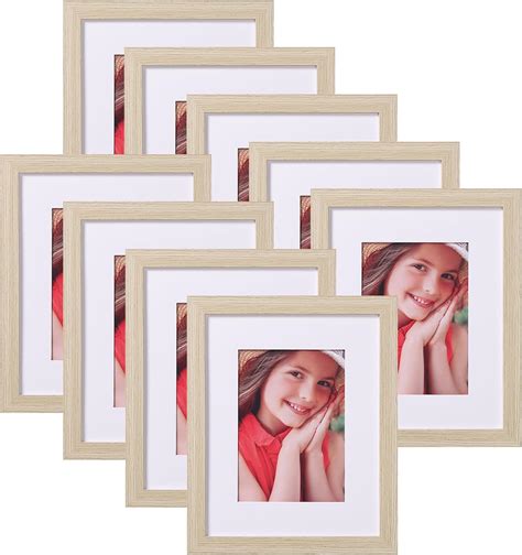 Vittanly 8x10 Picture Frames For Wall Set Of 9 Display