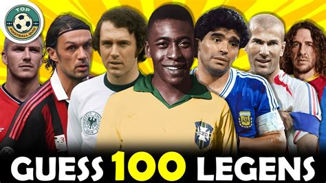 Guess The Legend Players Legend Edition Tfq Quiz Football