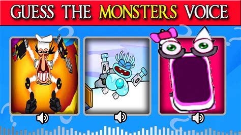 Guess The Voice The Monsters Pizza Tower Wubbox Grimace Shake