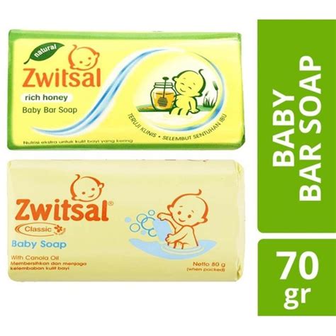 Jual Zwitsal Baby Bar Soap Sabun Batang 70gr Shopee Indonesia