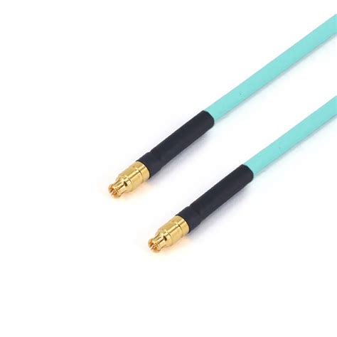 Gppo Mini Smp Female To Gppo Mini Smp Female Cable Using Rg 405ss Flexi Rf Inc