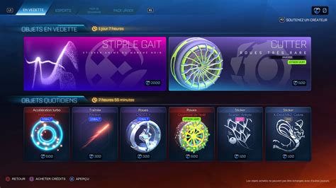 Quoi De Neuf Dans La Boutique Rocket League Du Novembre