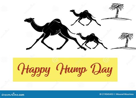 Illustration Of The `happy Hump Day` Happy Wednesday Stock Illustration Illustration Of