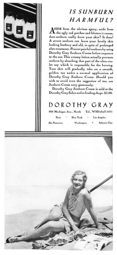 Cosmetics And Skin Dorothy Gray