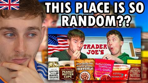 Brit Reacting To Brits Go To Trader Joe S For The First Time YouTube