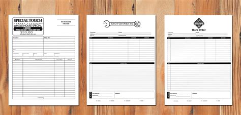 Custom Printed Invoice Books Invoice Template Ideas