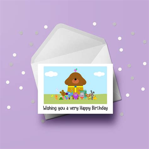 Hey Duggee Birthday Card 01 – the caker online