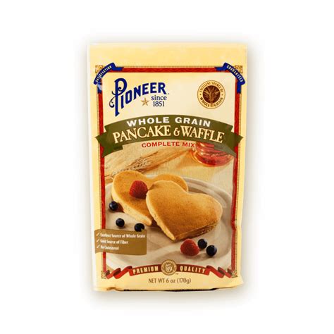 Pancake And Waffle Mixes Pioneer