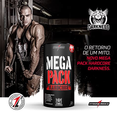 Mega Pack Hardcore Integralm Dica Bodysaver Suplementos Bodysaver