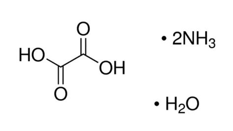 Ammonium Oxalate Monohydrate Ideal Solutions