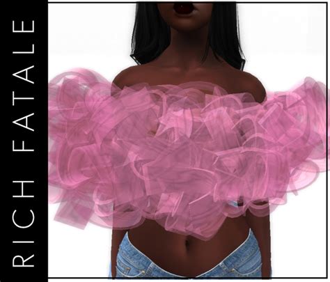 Second Life Marketplace Rich Fatale Truffle Top Bubblegum