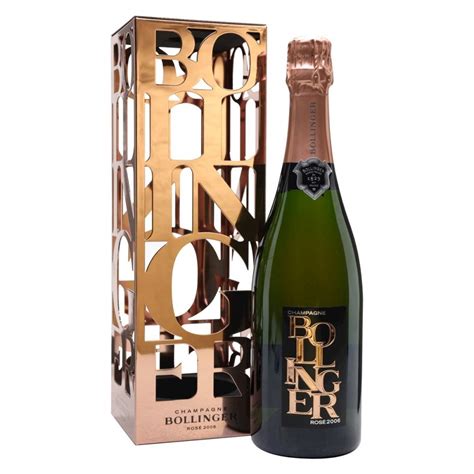 Champagne AOC Brut Rosé Millésime 2006 Bollinger GIFTBOX COFFRET