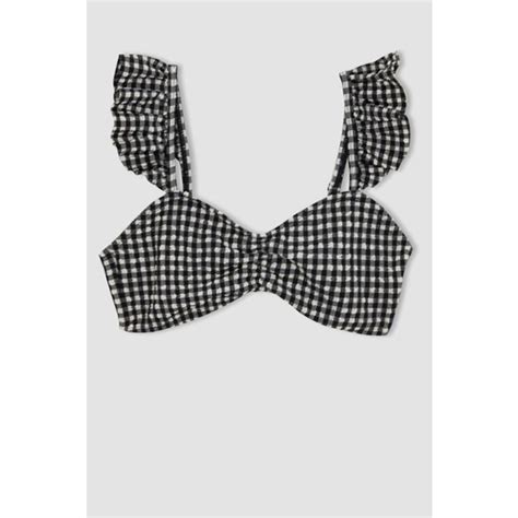 DeFacto Kız Çocuk Kareli Bikini Takımı Z A HS Fiyatı
