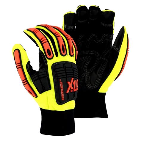 Majestic Glove Knucklehead X10 Armor Skin Xx Large Yellow Mechanics