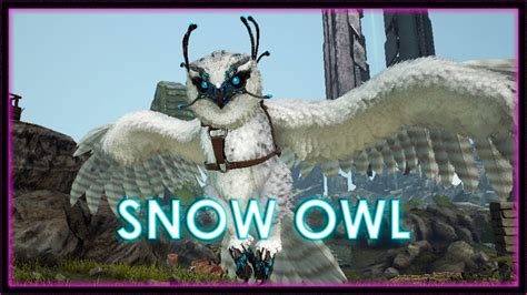 Datos Sobre El Snow Owl GuÍa De Ark Extinction Youtube