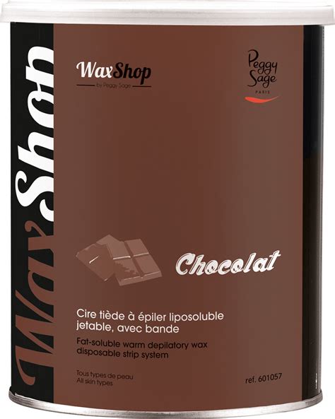 Peggy Sage Fat Soluble Warm Depilatory Wax Chocolate 800ml Skroutz Gr