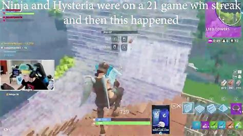 21 Game Win Streak Fail Fortnite Battle Royale Highlights Ninja