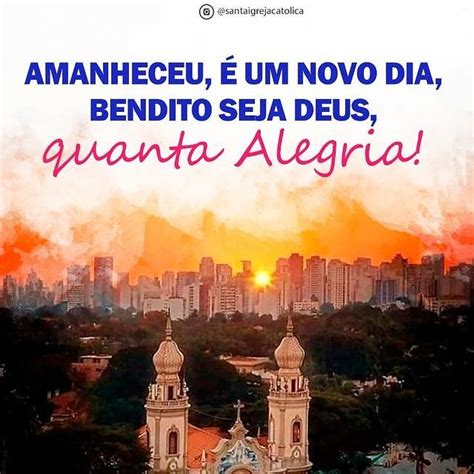 Santa Igreja Católica no Instagram Senhor no silêncio deste dia