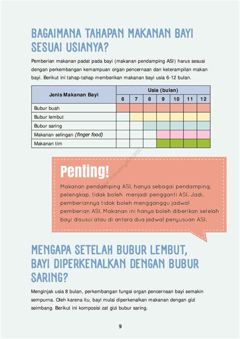 Jadwal Makan Bayi Bulan Keatas