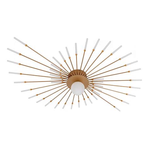 Reviews For OUKANING 50 39 In 42 Light Gold Modern Firework LED Semi