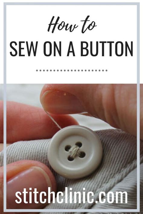 How To Sew A Button The Easy Way Artofit