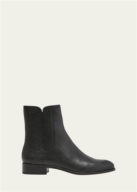 Loeffler Randall Slim Leather Ankle Booties Bergdorf Goodman