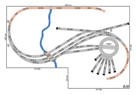 Gleispläne Plansammlung L Anlagen mit Märklin C Gleis 31