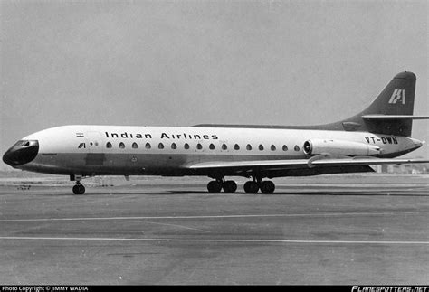 Vt Dwn Indian Airlines Sud Aviation Se Caravelle Vi N Photo By